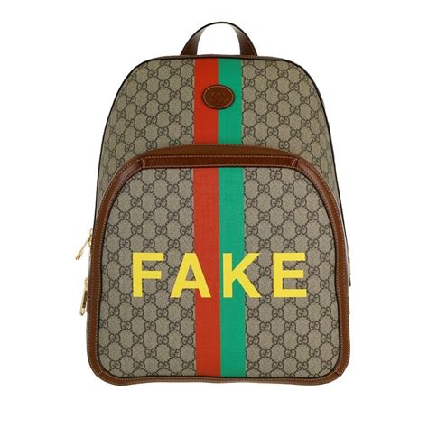 gucci not fake backpack|how to tell authentic gucci.